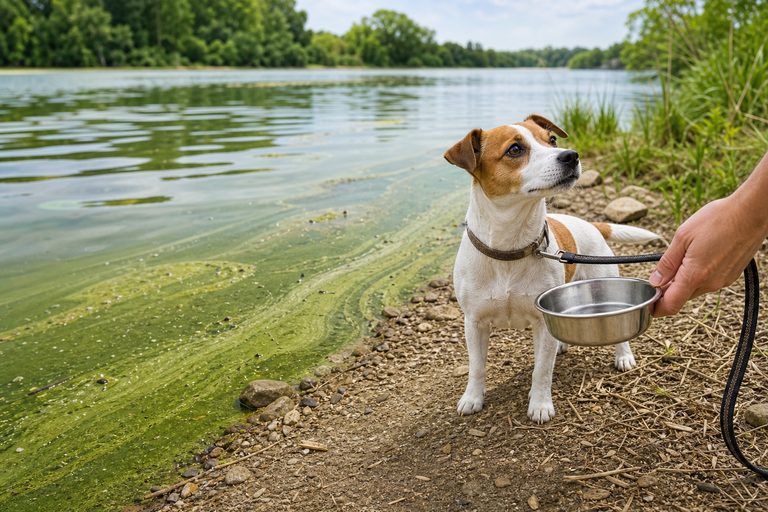 Blaualgen: Lebensgefahr am Badesee