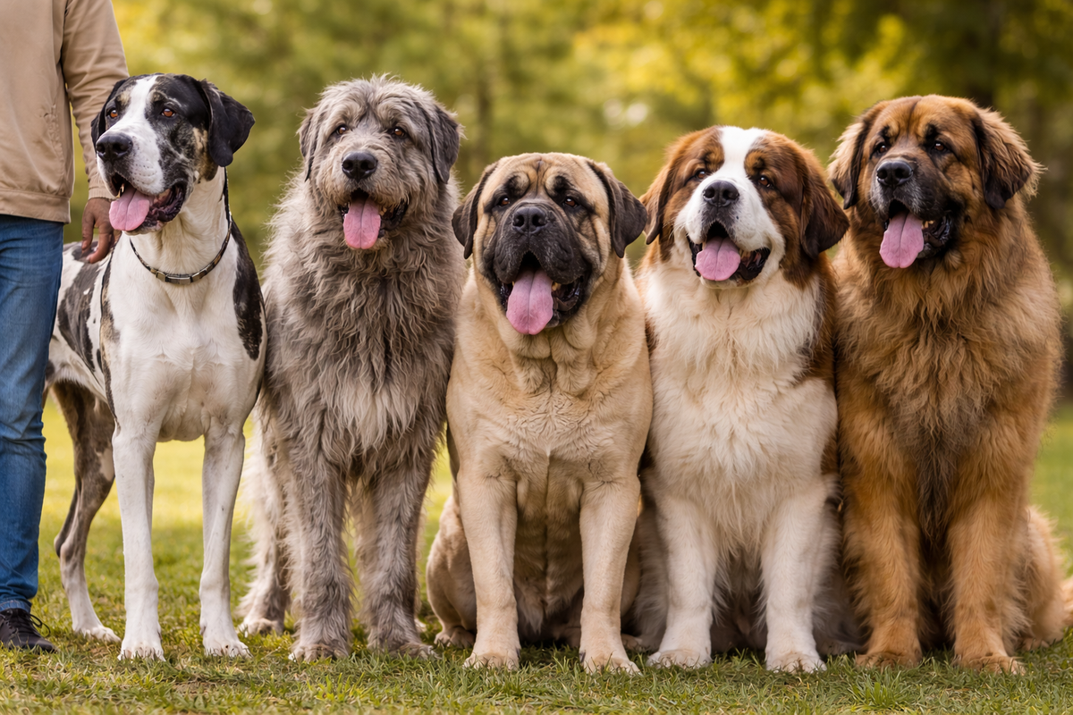 Die größten Hunderassen der Welt