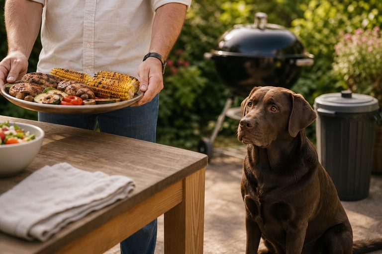 Grillabend mit Hund: Diese Gefahren gehören nicht in den Napf
