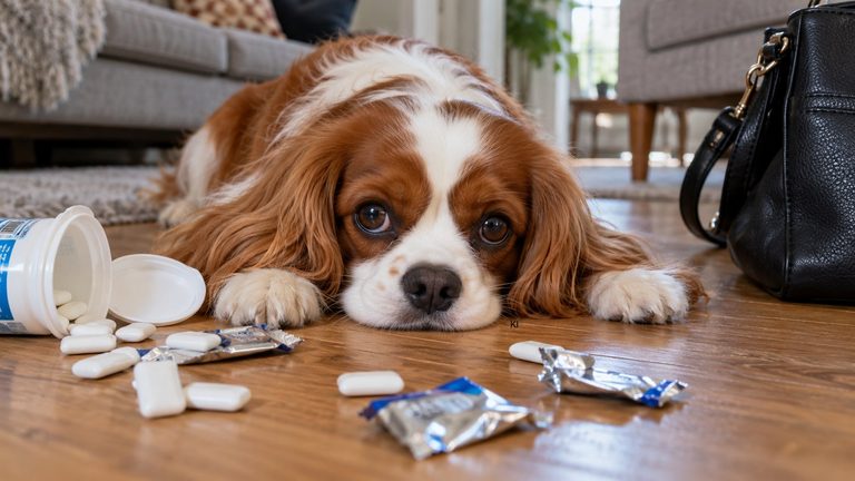 Hund hat Kaugummi gefressen: Warum Xylit ein akuter Notfall ist