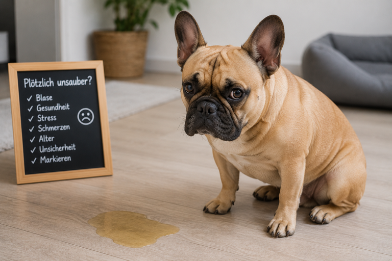 Hund pinkelt plötzlich in die Wohnung: Protest oder Gesundheitsproblem
