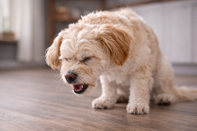 Rückwärtsniesen beim Hund: Ursachen & wann es kritisch ist